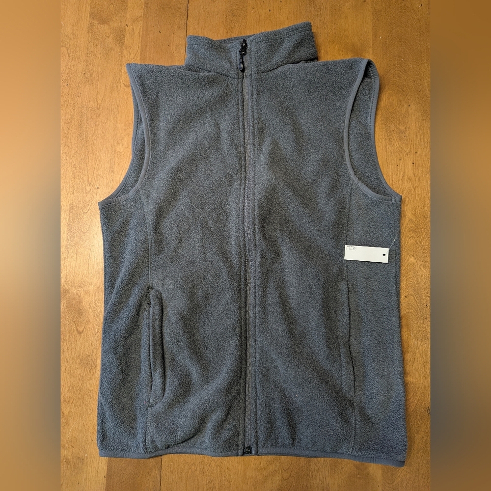 3/$14 Gray Fleece Vest